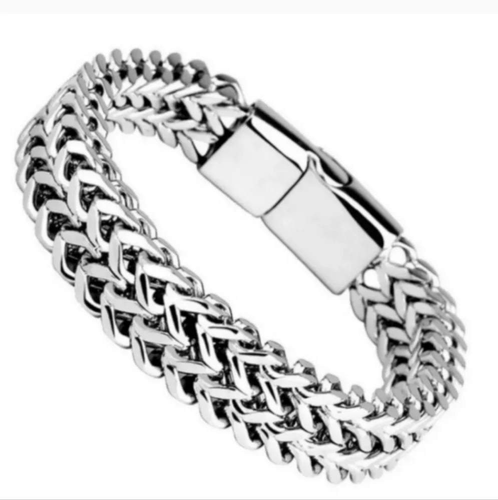Men's Double Layer Braided Bracelet